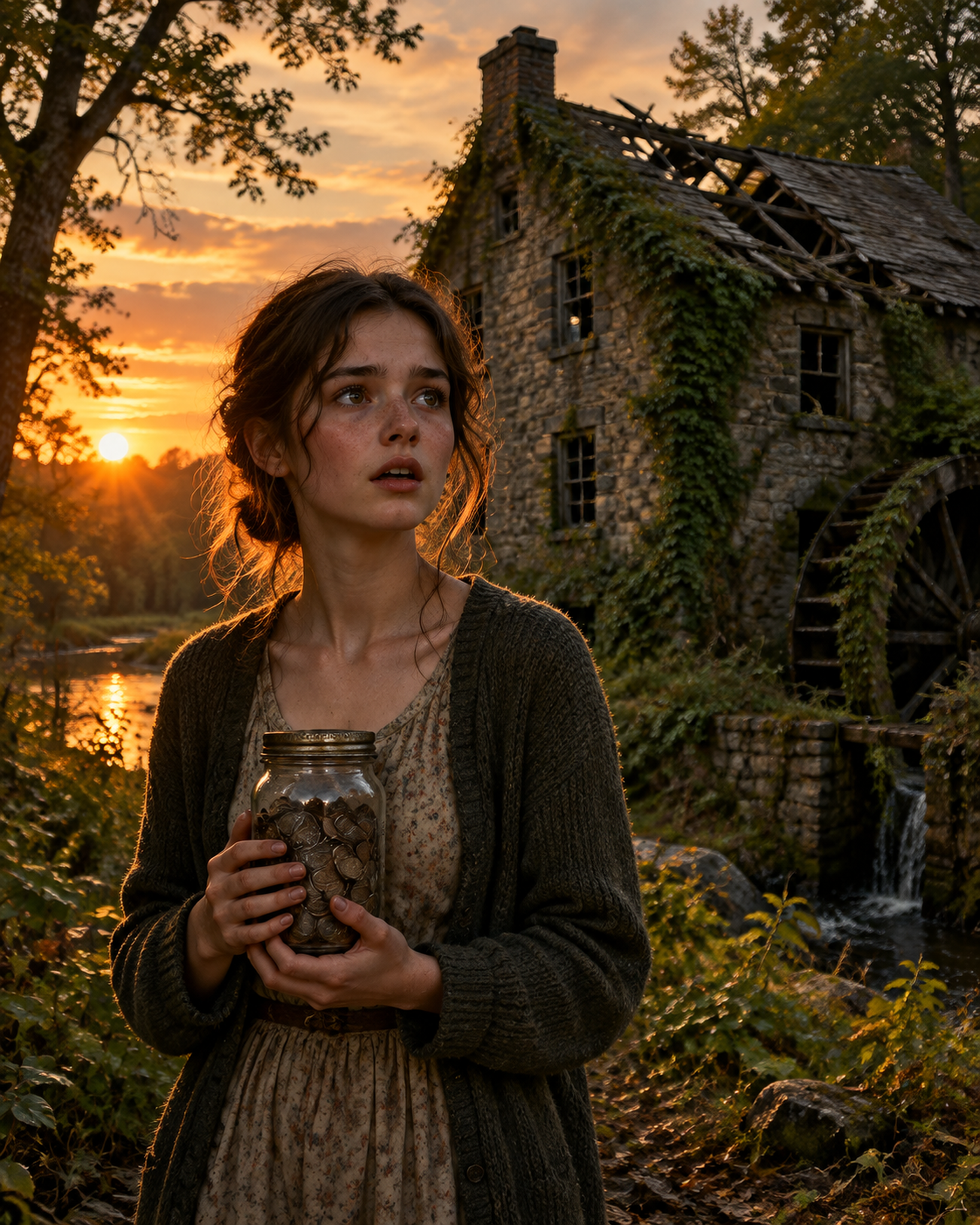 Thrown Out at 18, She Bought an Abandoned Mill for $10—Then Found $32,200 Hidden Beneath the Floorboards