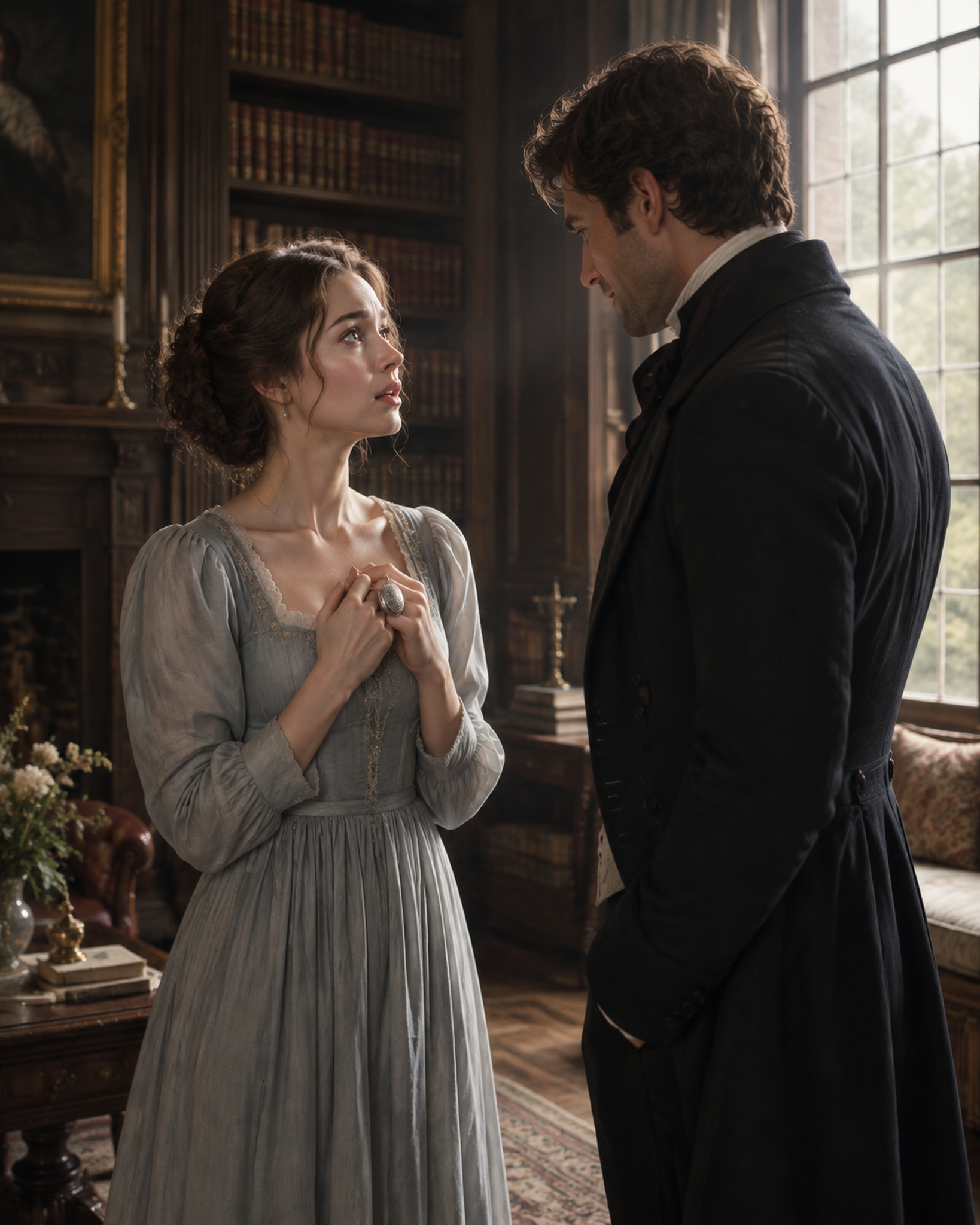 Her Family Sent the Unwanted Daughter to Marry a Widowed Duke — Then He Recognized the Silver Locket