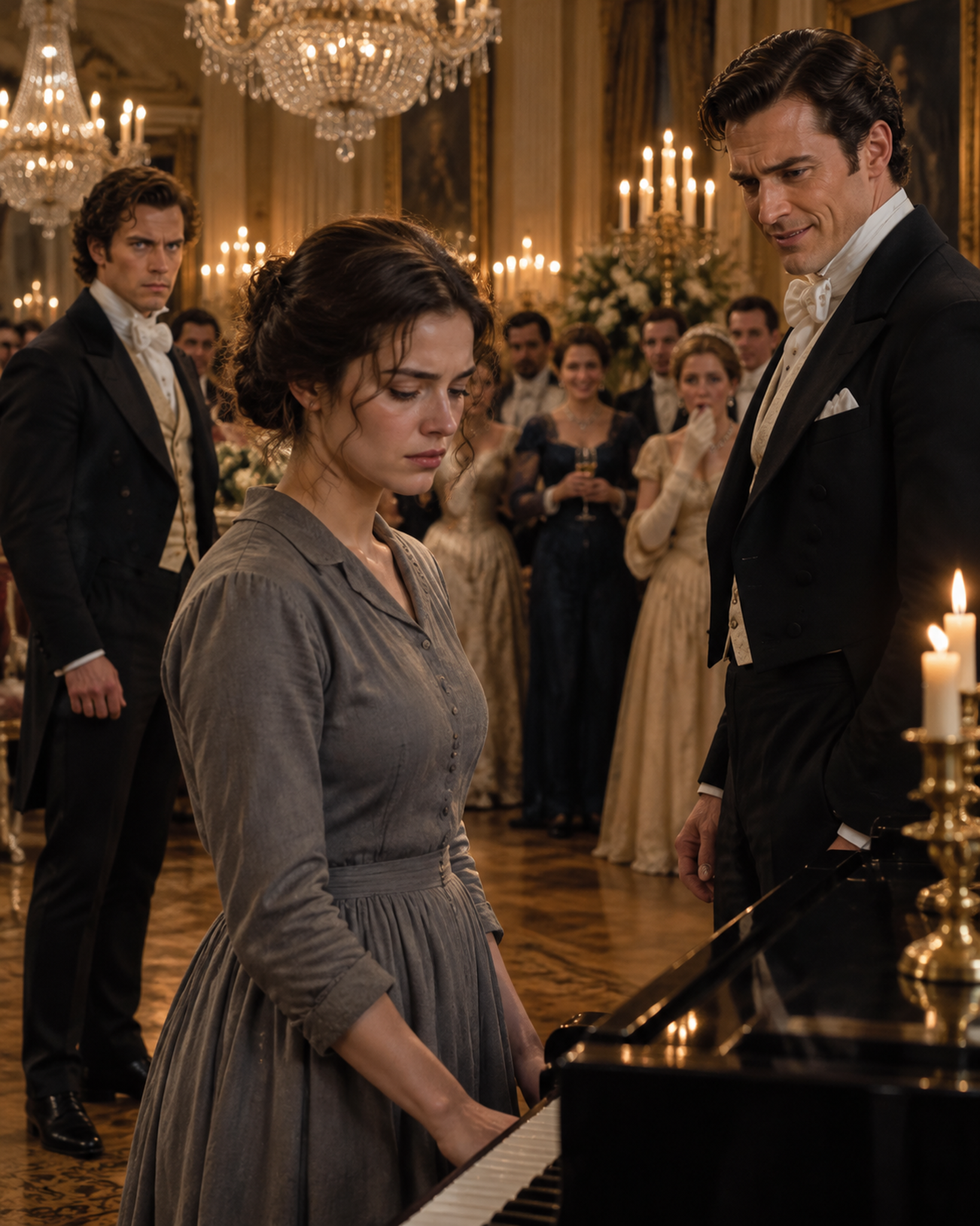The Nobles Ordered a Penniless Maid to Sing — Then the Duke Recognized Her Father’s Song